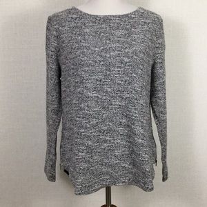 Croft & Barrow zip-side sweater - light and cozy